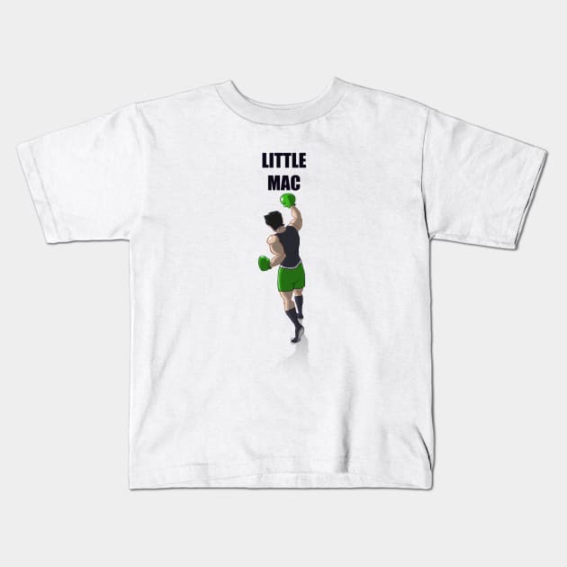 Little Mac ( Rocky Pose ) Kids T-Shirt by BrandyDandy